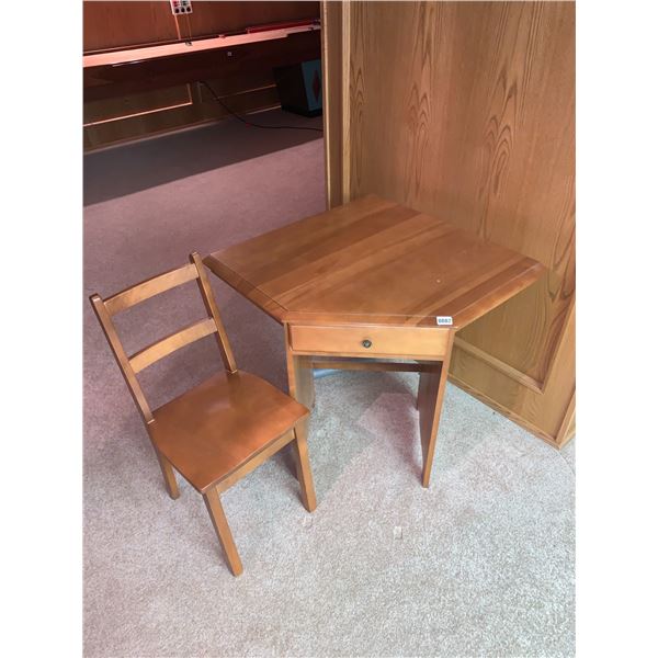 Wooden Corner Desk