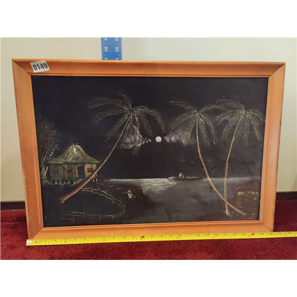 Velvet Asian Landscape