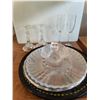 Image 1 : Serving Trays, Champagne Glasses and Candle Stands.
