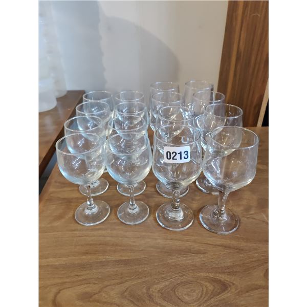 Wine glasses