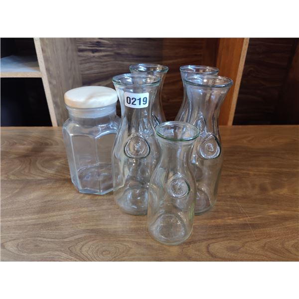 Milk Jugs and Storage Jar