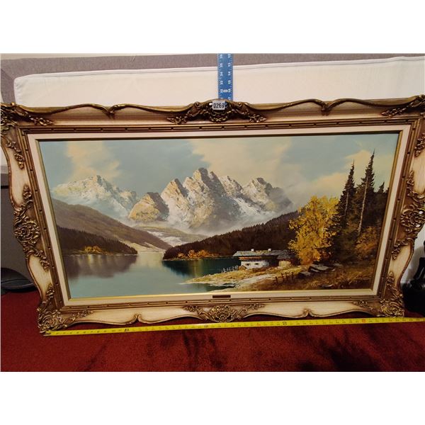 Lake in the Mountains Painting
