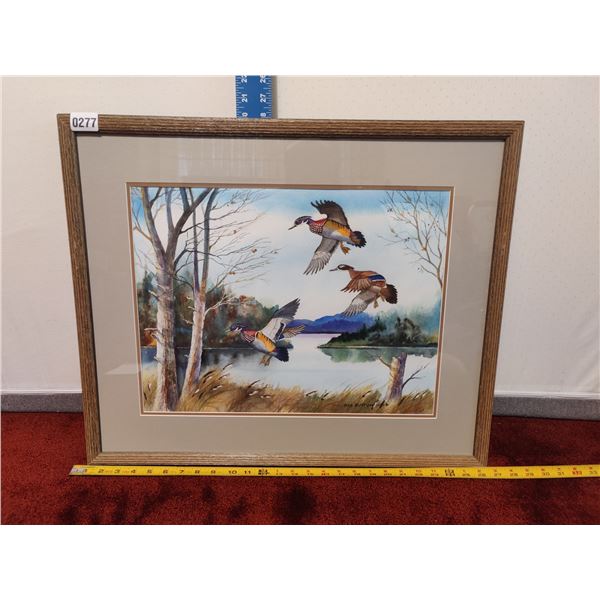 Flying Ducks by Wes Buffum