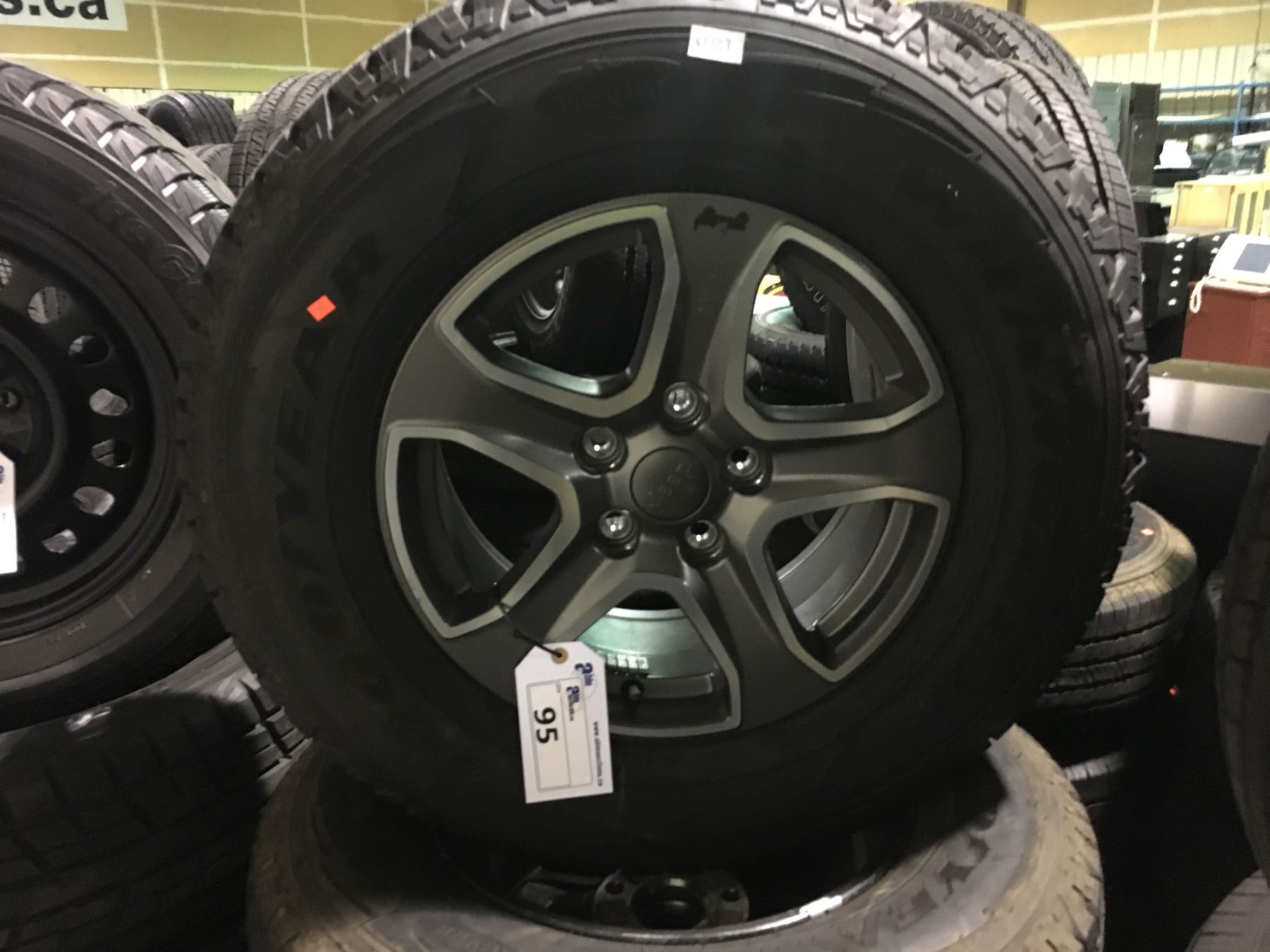 SET OF 4 GOODYEAR WRANGLER ALL TERRAIN ADVENTURE 245/75R17 112T KEVLAR ...
