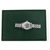 Image 5 : Rolex Ladies Stainless Steel 26MM Slate Grey String Diamond Lugs Datejust Wristw