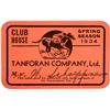 Image 1 : Tanforan Co. Horse Club, 1934 Pass  [141156]