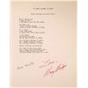 Image 1 : Cole Porter/Mary Martin Signed Lyrics  [131728]