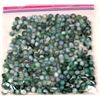 Image 1 : Emerald Green & White Marble Collection (2.4 lbs)  [140750]