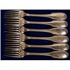 Image 2 : Sterling Silver Dinner Forks - 6  [138354]
