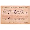 Image 1 : Central Pacific Railroad Pass  [139831]
