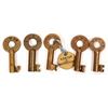 Image 1 : Railroad Lock Keys (5), Pennsylvania - Lehigh RR Lines  [138685]