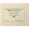Image 2 : Caroline Gold Mining and Milling Company Brochure  [140165]