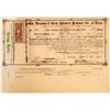Image 1 : Houston & Great Northern Railroad Co. of Texas Scrip Stock, 1871  [130581]