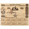 Image 1 : Republic of Texas Certificate of Stock, $500, 1840  [130231]