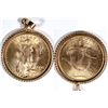 Image 1 : Saint Gaudens $20 U.S. Gold Piece with Bezel  [136185]