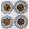 Image 1 : Louisiana Purchase Exposition World's Fair Encased Indian Head Pennies  [136246]
