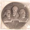 Image 1 : Silver Founder's Medal of the National Pony Express Centennial   [140156]