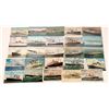 Image 1 : U.S. & Foreign Colorized Steamship Postcards (24)  [139450]