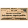Image 1 : Int'l. Cons. Indicator & Improvement Co Stock  [118444]