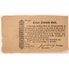 Image 1 : Centre Turnpike Road Stock Certificate, 1809  [130250]