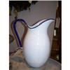 Image 1 : French Enameled Metalware Tall Pitcher #2180136