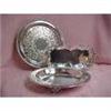 Image 1 : Silver Serving Trays, Set of 3 #2180446
