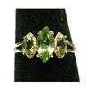 Image 1 : 3-Stone Peridot 14K Y Gold Ring 1.5 #2180500