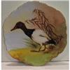 Image 1 : Hand Painted Limoges Game Duck Plate #2180524