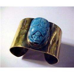 Big Bold Scarab Cuff Bracelet #2180558