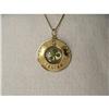 Image 1 : 14K Cancer Zodiac Irish 4 Leaf Clover Pendant #2180592