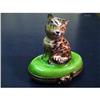 Image 1 : Authentic cat hand painted Limoges box  #2180627