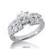 Image 1 : 2.41 carats Round Multi-stone Engagement Ring #2180642