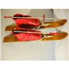 Image 1 : Gesch red leather miniature Austrian ski boot !#2180693