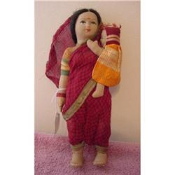 Doll Cloth India Woman and Baby 10" #2180794