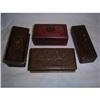 Image 1 : 4 vintage stamp boxes. #2180862