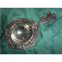 Vintage dutch silver Tea strainer #2180863