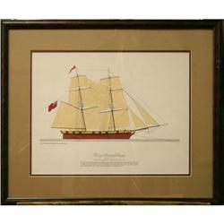 Print of the ship Brig General Gage which #2193318