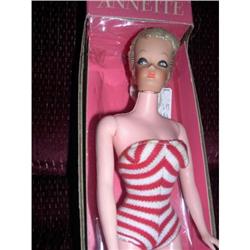 Vintage Annette Barbie Take Off Doll W/Box #2193425