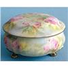 Image 1 : Royal Bayreuth Tapestry ROSES Vanity Jar #2193615