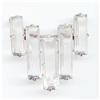Image 1 : SALE Checz  Crystal Pin Art Deco Style #2193845