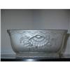 Image 1 : Crystal Verlys Signed Glass Floral Motif !  #2194053