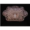 Image 1 : ABP Cut Glass Tray w/Tabbed Handles #2209808