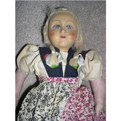 13" Vintage Kathe Kruse Type Girl original #2209942