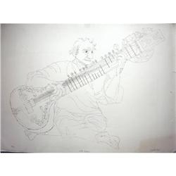 Bob Hamilton - Sitar - lithograph #2209999