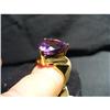 Image 1 : Over 6CT Amethyst Ring Set  In 10Kt Gold #2210001