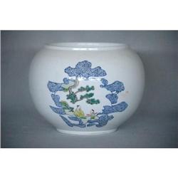 Blue and White Porcelain Jar #2210034