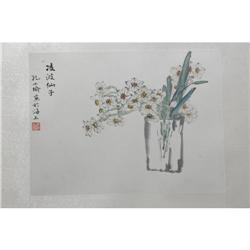 CHINESE  INK  ON  PAPER  PAINTING #2210036