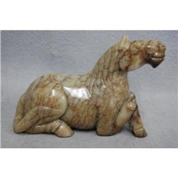 Chinese   Carved  Jade  Horse #2210047