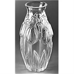 Lalique Crystal Tulip Vase #2210282