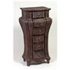 Image 1 : WICKER CHEST * 6 DRAWERS * DARK FINISH #2210315